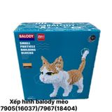  Xếp hình Balody - Mèo Ba Tư Persian (1390 miếng ghép) - 7905 (16037) 