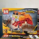  Đồ chơi mô hình : Bộ láp ráp các mẫu động vật vui nhộn, đa dạng, 6ages+, series MG2205-MG2206 