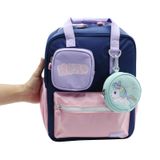  Elv_2023 Ba lô học sinh nhỏ 22067 Xanh hồng SUN EIGHT 