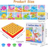  Đồ chơi vận động: Bộ nút cài ý tưởng (Button idea) giúp bé rèn luyện tập trung No. 22801,2,3,9 