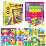  Đồ chơi vận động: Bộ nút cài ý tưởng (Button idea) giúp bé rèn luyện tập trung No. 22801,2,3,9 