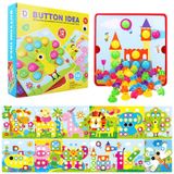  Đồ chơi vận động: Bộ nút cài ý tưởng (Button idea) giúp bé rèn luyện tập trung No. 22801,2,3,9 