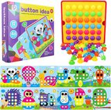  Đồ chơi vận động: Bộ nút cài ý tưởng (Button idea) giúp bé rèn luyện tập trung No. 22801,2,3,9 