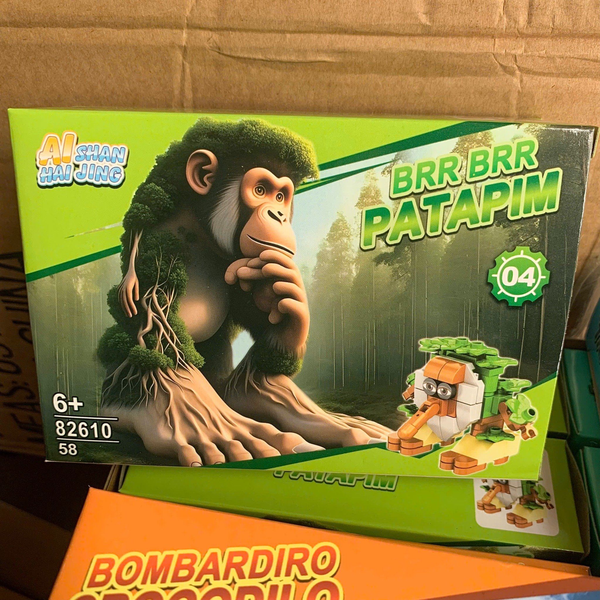  Đồ chơi mô hình : Bộ sưu tập lắp ráp Brianrot sáng tạo vui nhộn, 6ages+, No. 82610 