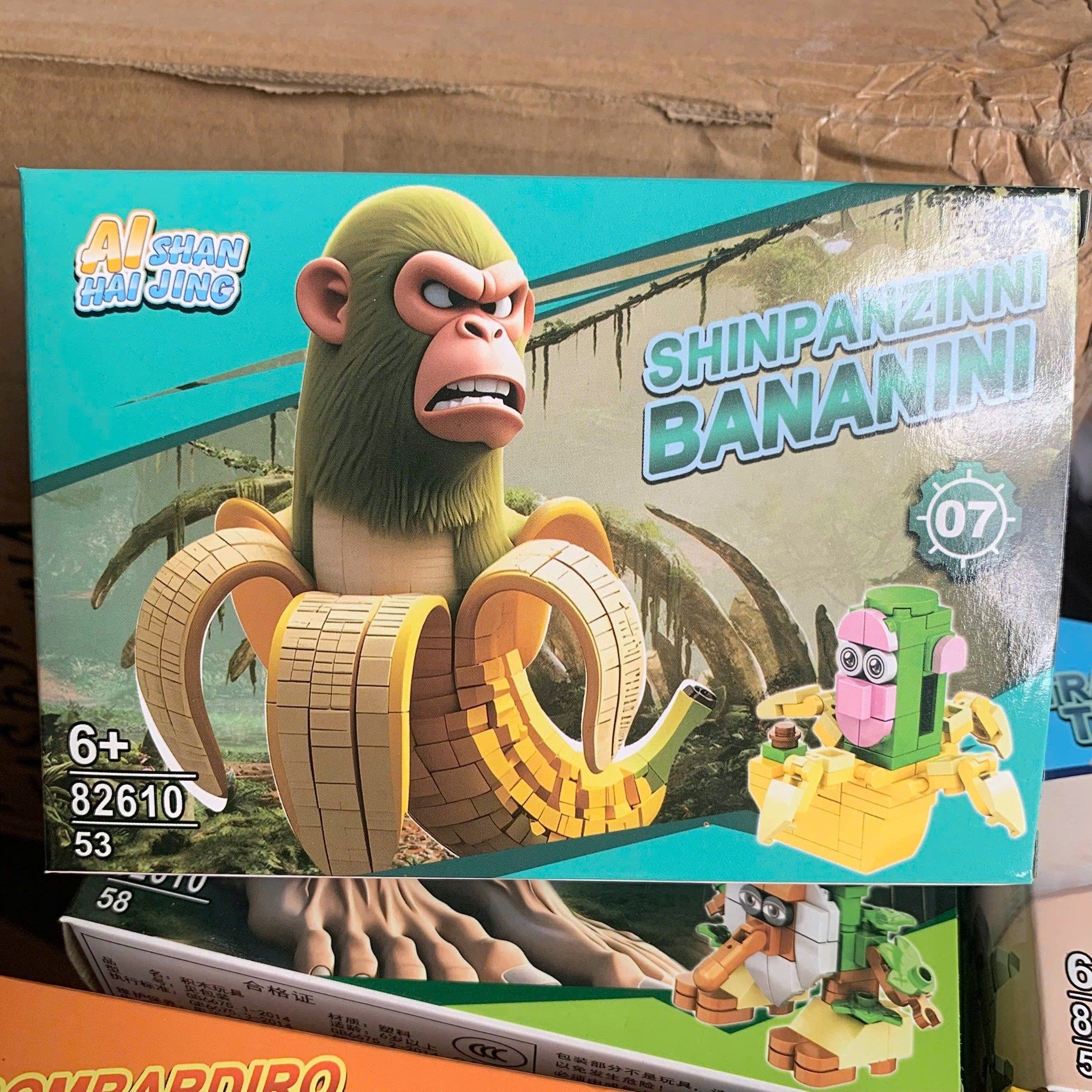  Đồ chơi mô hình : Bộ sưu tập lắp ráp Brianrot sáng tạo vui nhộn, 6ages+, No. 82610 