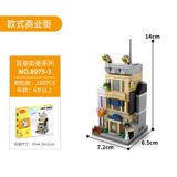  Đồ chơi mô hình : Bộ lắp ráp mô hình nhà phố, 6ages+, No. 8975 