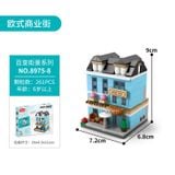  Đồ chơi mô hình : Bộ lắp ráp mô hình nhà phố, 6ages+, No. 8975 