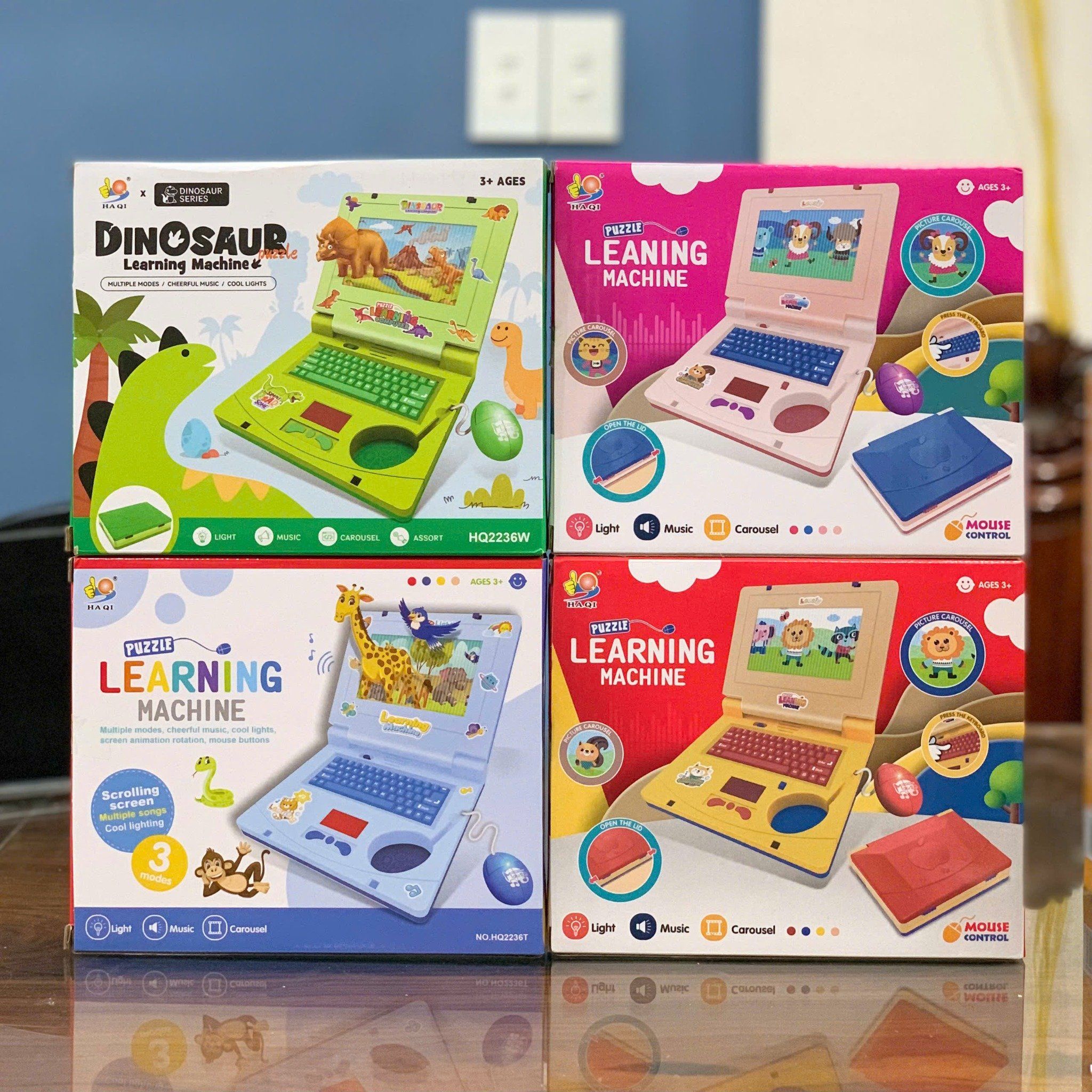  Đồ chơi giáo dục : Máy Tính Đồ Chơi Thông Minh Learning Machine Cho Bé , 3+ages, No. HQ2236 