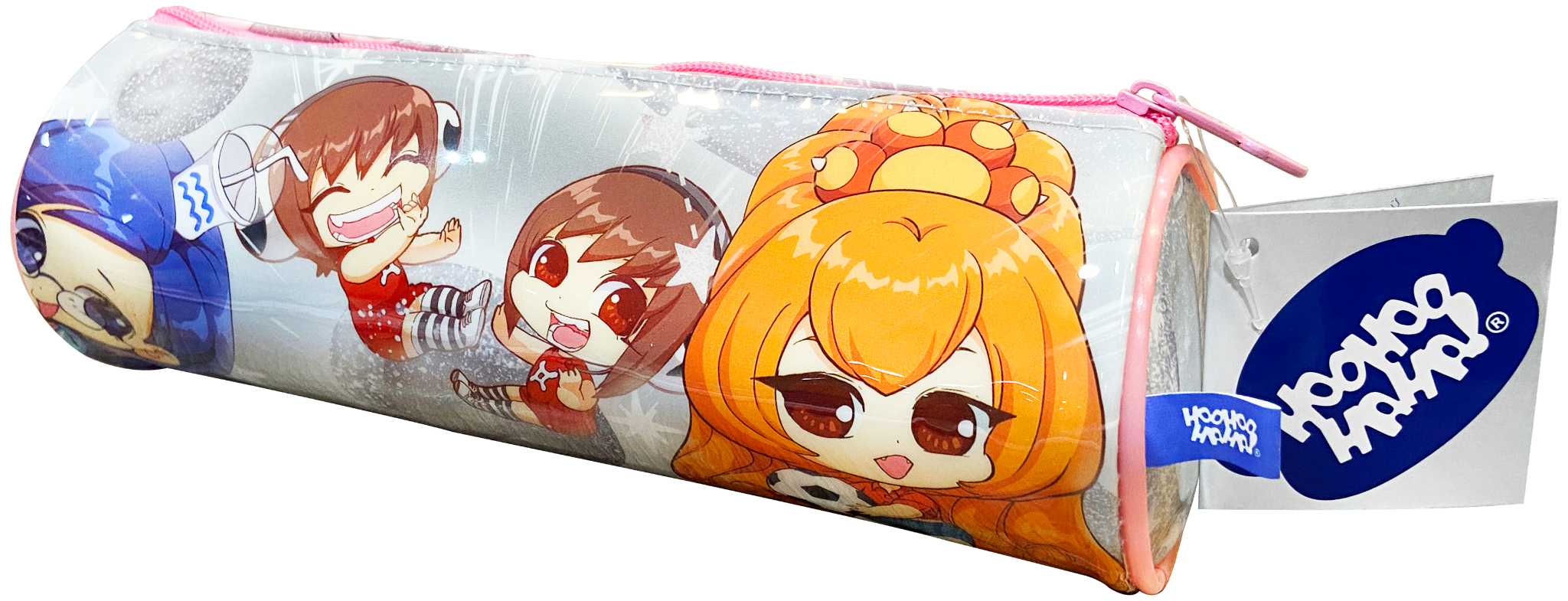  Bóp Viết Tròn Lớp Học Mật Ngữ Pink Lucky Stars 