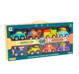  Đồ chơi vận động : Set 8 xe ô tô Poli mã BJ660 