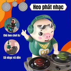  Đồ chơi chú heo làm DJ 