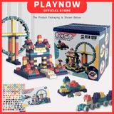  Đồ chơi lắp ráp : Bộ 520 chi tiết (Building Block Park) 3Ages+ No. 11037 