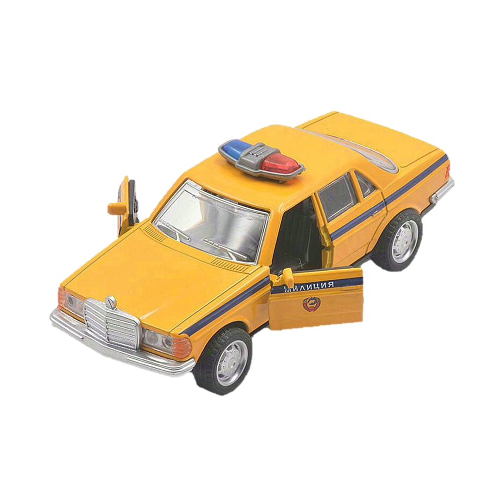  Xe cảnh sát mô hình kim loại 1:32 (kéo thả, mở cửa, đèn, nhạc) 
