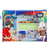  Đồ dùng học tập : Bộ dụng cụ học tập Lớp Học Mật Ngữ Rainbow True Blue 