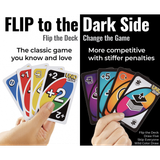  Đồ chơi trí tuệ: Bài UNO FLIP! THE DECK CHANGE THE GAME (Double Sided Cards), 7ages+ (2-10pers), Model GDR44 