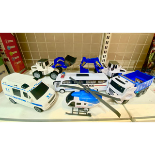  Đồ chơi vận động : Bộ đồ chơ set 6 phương tiện cảnh sát “Urban Services