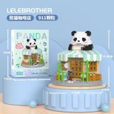  Đồ chơi lắp ráp : Bộ xếp khối Gấu Trúc Panda, 880pcs, 6+ages, No. W1123,4,5,6,7 