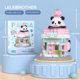  Đồ chơi lắp ráp : Bộ xếp khối Gấu Trúc Panda, 880pcs, 6+ages, No. W1123,4,5,6,7 
