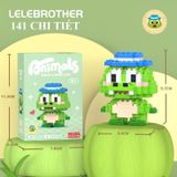  Đồ chơi mô hình : Bộ lắp ráp mini các mẫu động vật, 6ages+, No. W1502 