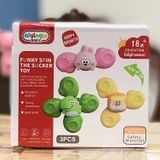  Đồ chơi vận động : Bộ con quay đáng yêu (hình các chú ếch, sư tử và thỏ), 18m+. No. 368-67 