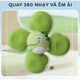  Đồ chơi vận động : Bộ con quay đáng yêu (hình các chú ếch, sư tử và thỏ), 18m+. No. 368-67 