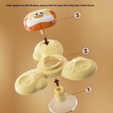  Đồ chơi vận động : Bộ con quay đáng yêu (hình các chú ếch, sư tử và thỏ), 18m+. No. 368-67 