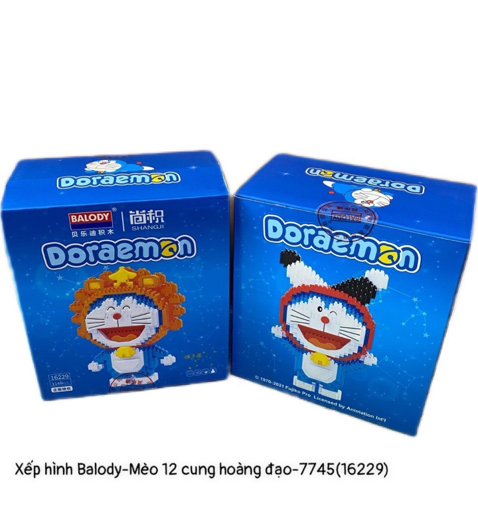  Xếp hình Balody - Mèo Dora 12 Cung Hoàng Đạo 