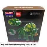  Xếp hình Balody - Khủng Long Ba Sừng (1737 miếng ghép) - 7981 (16251) 