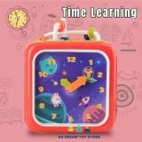  Đò chơi trí tuệ : hộp trống 6 mặt Hộp bò bận rộn 3Ages+ No. 688-60 ( giao màu ngẫu nhiên ) 