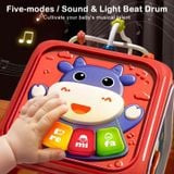  Đò chơi trí tuệ : hộp trống 6 mặt Hộp bò bận rộn 3Ages+ No. 688-60 ( giao màu ngẫu nhiên ) 