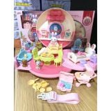  Đồ chơi nhập vai: Balo donut ngôi nhà thỏ bánh vòng hồng  5Ages+ No. 6695 