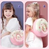  Đồ chơi nhập vai: Balo donut ngôi nhà thỏ bánh vòng hồng  5Ages+ No. 6695 