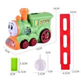  Đồ chơi xe tàu hỏa nhả khói xếp domino tự động No. 777-125 