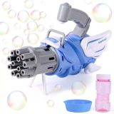  Đồ chơi máy tạo bong bóng 12 nòng, có đèn phát sáng hình cánh thiên thần RS-905C 