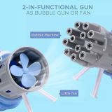  Đồ chơi máy tạo bong bóng 12 nòng, có đèn phát sáng hình cánh thiên thần RS-905C 