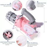  Đồ chơi máy tạo bong bóng 12 nòng, có đèn phát sáng hình cánh thiên thần RS-905C 