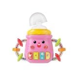  AIYINGLE _ Gậm nướu cho bé (Hình bình sữa -dùng pin) không độc hại (phù hợp cho bé trên 10 tháng tuổi) No. 668-234 