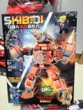 Đồ chơi lắp ráp : Bộ sưu tập SKIBIDI Can you survive 6Ages+ 470 mảnh ghép (4in1) 10 mẫu robot 