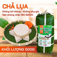 Combo Ba Chỉ Cuộn Nướng 0.5kg, Giò Chả 1.5kg
