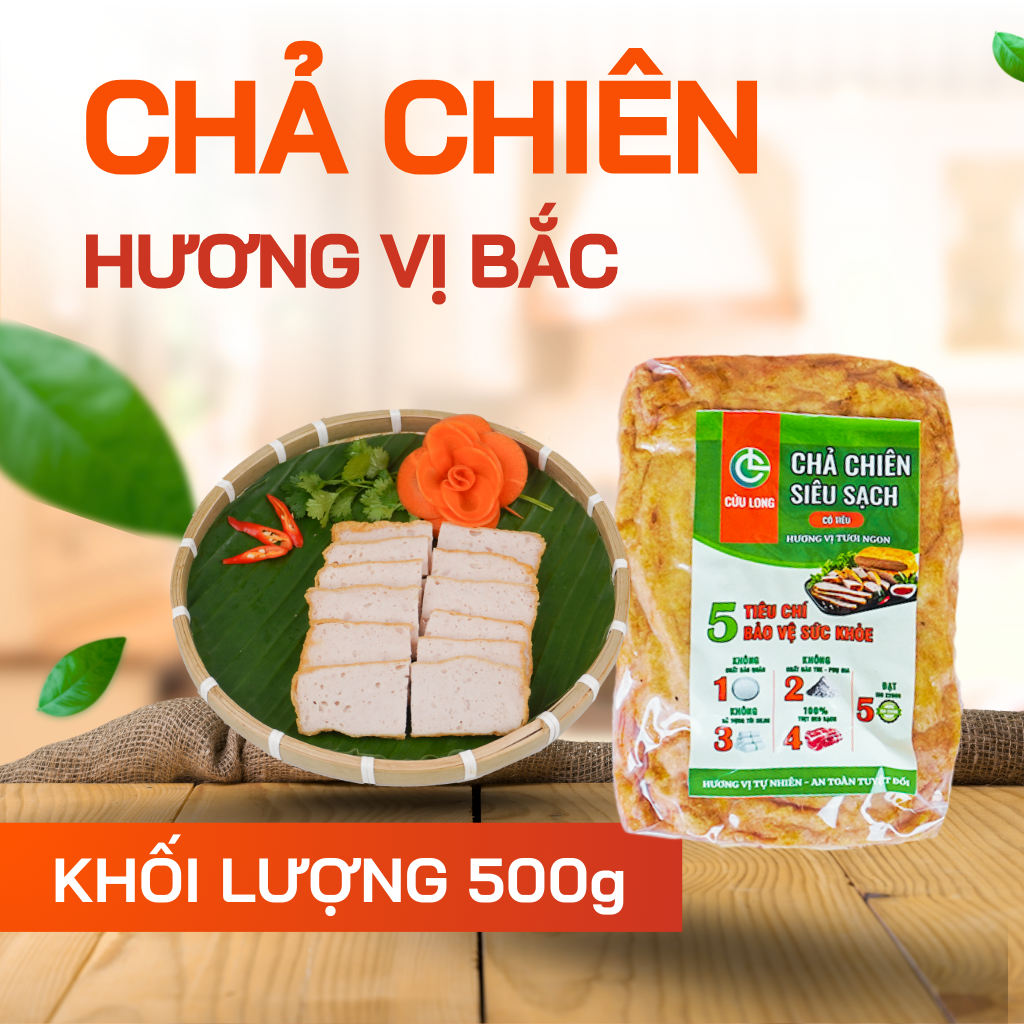 Combo Ba Chỉ Cuộn Nướng 1kg, Giò Chả 1kg