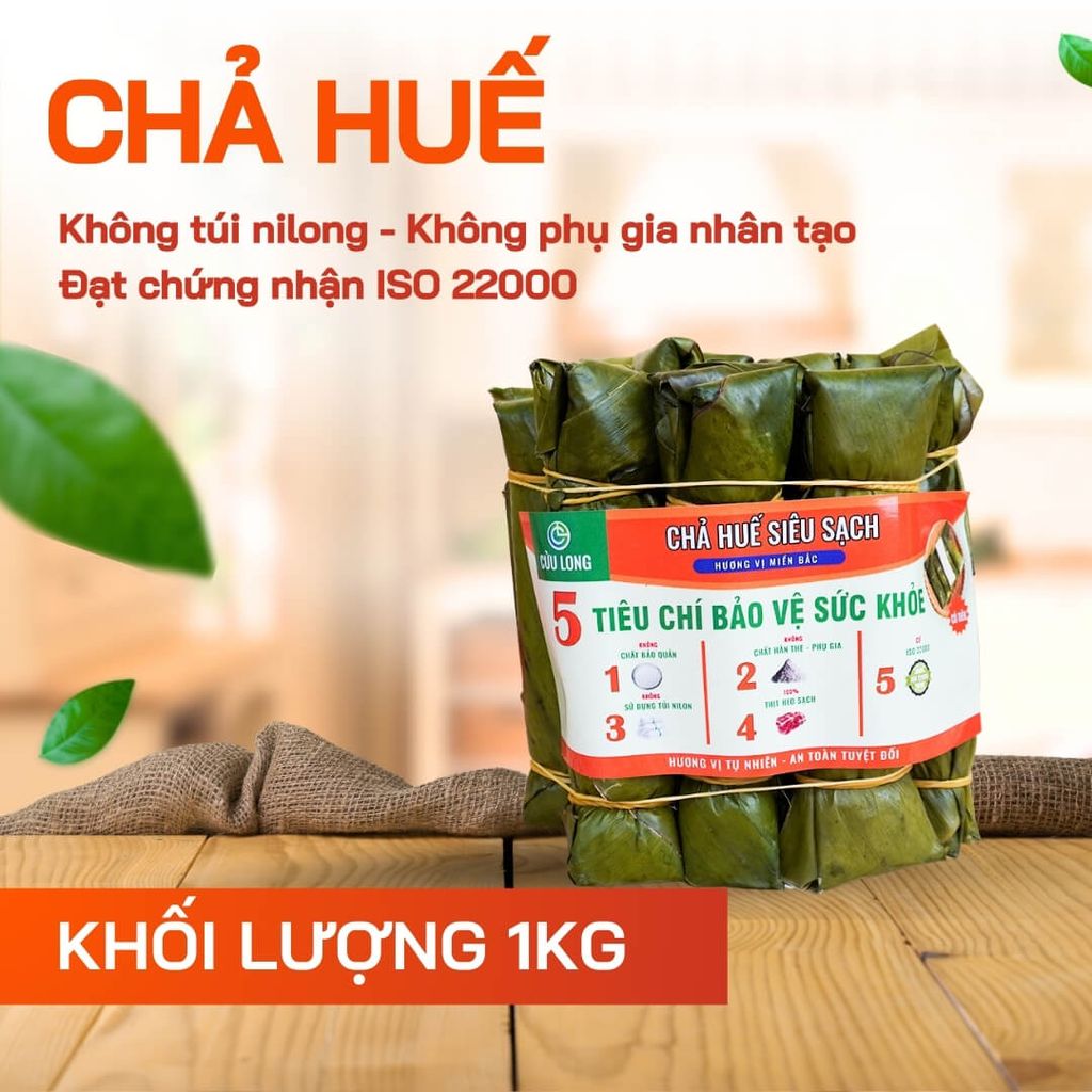 Chả Huế Cửu Long 500g