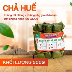 Combo Giò Chả Sạch – 0.5kg Chả Lụa + 0.5kg Chả Chiên + 0.5kg Chả Huế, Giao Nóng Trong Ngày