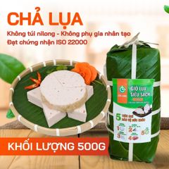Combo Giò Chả Sạch – 0.5kg Chả Lụa + 0.5kg Chả Bì + 0.5kg Chả Cốm, Giao Nóng Trong Ngày