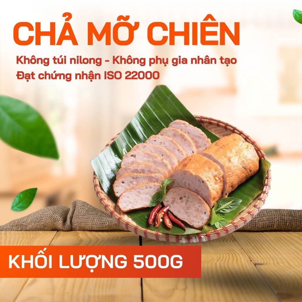 Combo Giò Chả Sạch 2kg + Bánh Chưng 1kg – Giao Nóng Mỗi Ngày