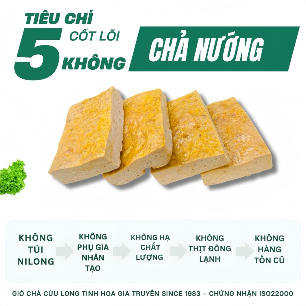 Combo Giò Chả 1kg + Ba Chỉ Cuộn Nướng Giòn 0.5kg – Giao Nóng Trong Ngày, Tiết Kiệm 157K