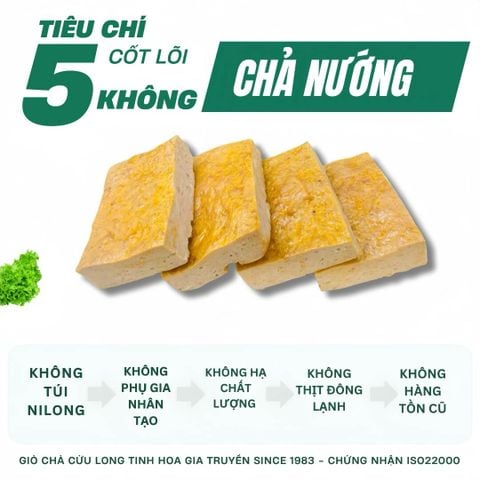 Chả Nướng Cửu Long 500g