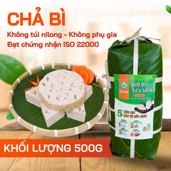 Combo 2: Chả Lụa 1kg, Chả Bì 0.5kg, Chả Cốm 0.5kg