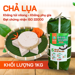Combo 2: Chả Lụa 1kg, Chả Nướng 0.5kg, Chả Huế 0.5kg