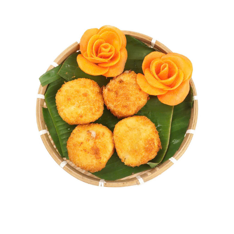 Bánh Nếp Cái Hoa Vàng Giã Tay