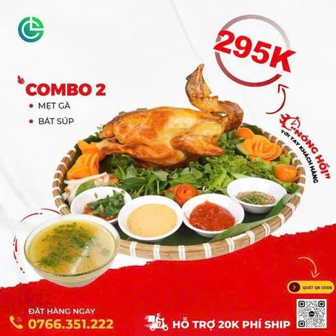 Combo 2 Gà Ta Nướng Rượu Cách Thủy Cửu Long – Gà Ta Chuẩn Vùng Cao, Mềm Thơm